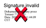 invalid - red cross